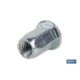 Comprar TUERCAS REMACHABLES HEXAGONAL ANCHA Cofan | almacendeferreteriacor.es
