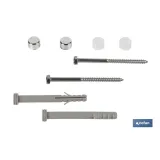 Comprar SET DE 2 PCS. PARA SANITARIO WC TAC Cofan | almacendeferreteriacor.es
