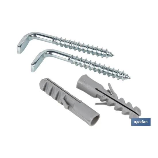 Comprar SET DE 2 PCS. TACO Y ALCAYATA PARA  Cofan | almacendeferreteriacor.es