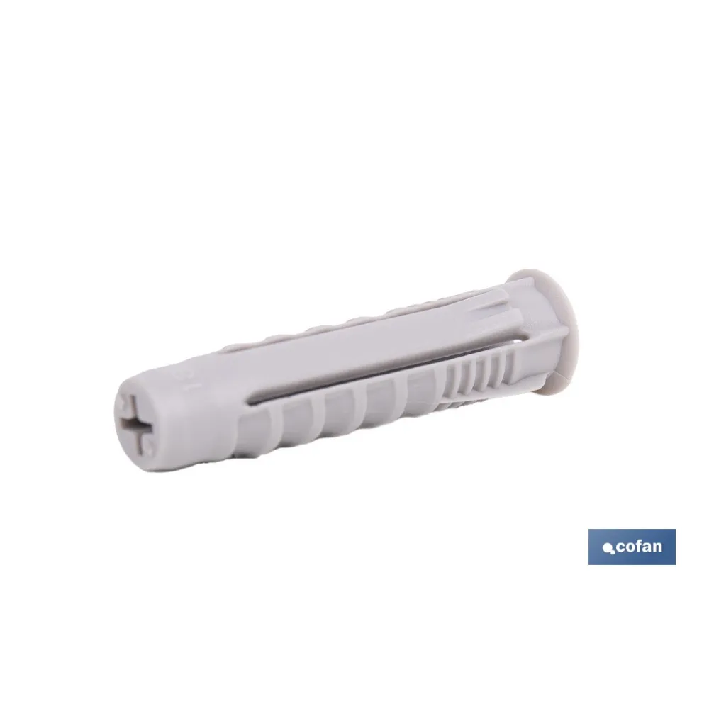 Comprar TACO NYLON PA-6 M-8X40 BOTE DE 500  Cofan | almacendeferreteriacor.es