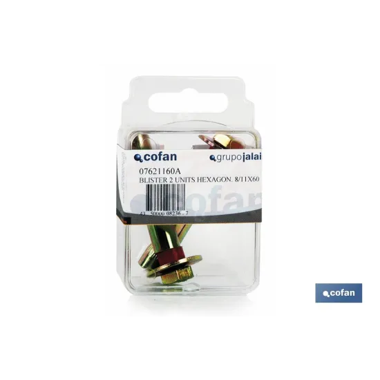 Comprar BL 2 UNITS HEXAGON. 6/8X60 (PACK: 1 Cofan | almacendeferreteriacor.es