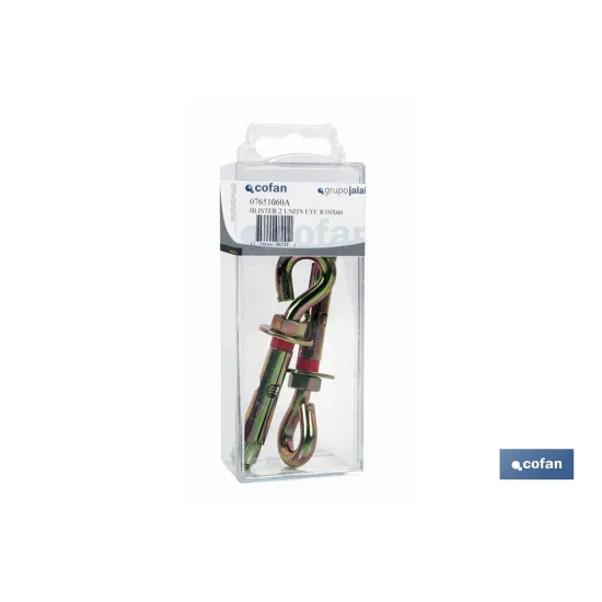 Comprar BL 1 UNITS EYE 8/10X60 (PACK: 10 UD Cofan | almacendeferreteriacor.es