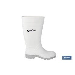 BOTA AGUA PVC BLANCA TALLA 44