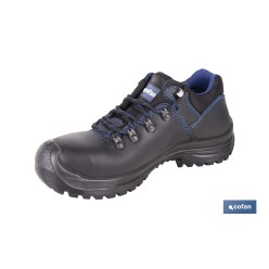 ZAPATO PIEL S-3 MODELO APOLO NO METAL PROTEC T-46