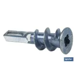 Comprar TACO ZAMAK 13X37 PARA PLACAS (PACK: Cofan | almacendeferreteriacor.es