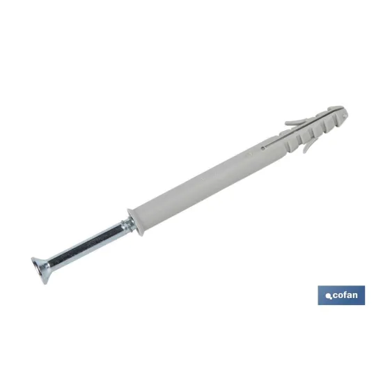 Comprar TACO LARGO DE GOLPE CON TORNILLO PO Cofan | almacendeferreteriacor.es