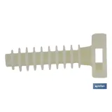 Comprar TACO BRIDAS TALADRO COLOR NEGRO 8 M Cofan | almacendeferreteriacor.es