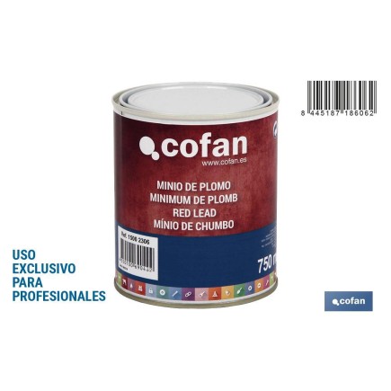 MINIO DE PLOMO 750ML