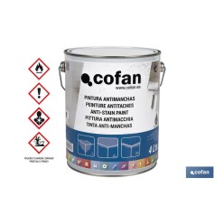 PINTURA ANTIMANCHAS AL DISOLVENTE 4 L