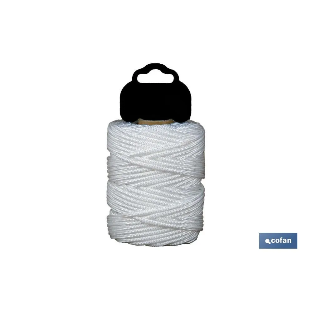 Comprar BLISTER RIEL TRENZADO POLI 3MM 50 M Cofan | almacendeferreteriacor.es