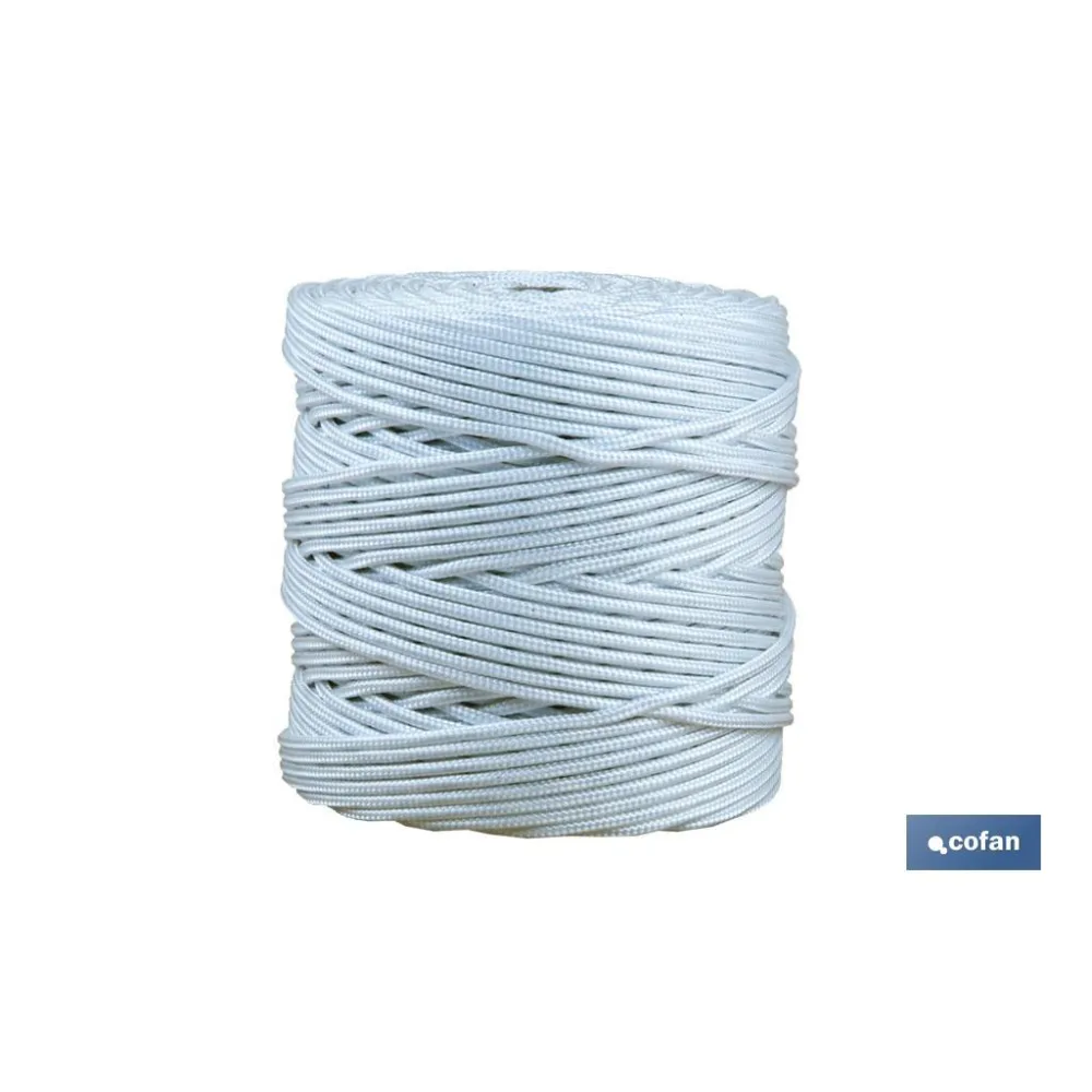 Comprar BOBINA CORDON TRENZADO POLI 5 MM 20 Cofan | almacendeferreteriacor.es