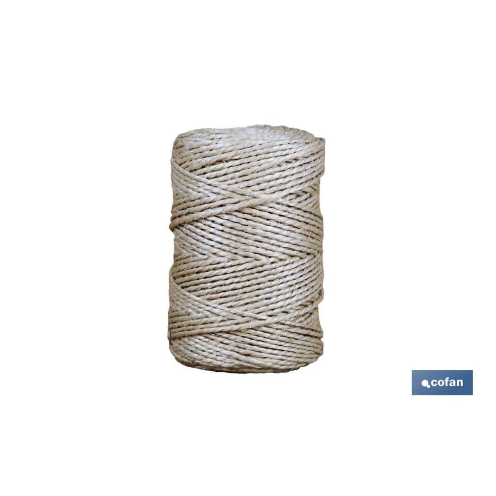 Comprar BOBINA SISAL PITA 2 CABOS 750 GRS N Cofan | almacendeferreteriacor.es