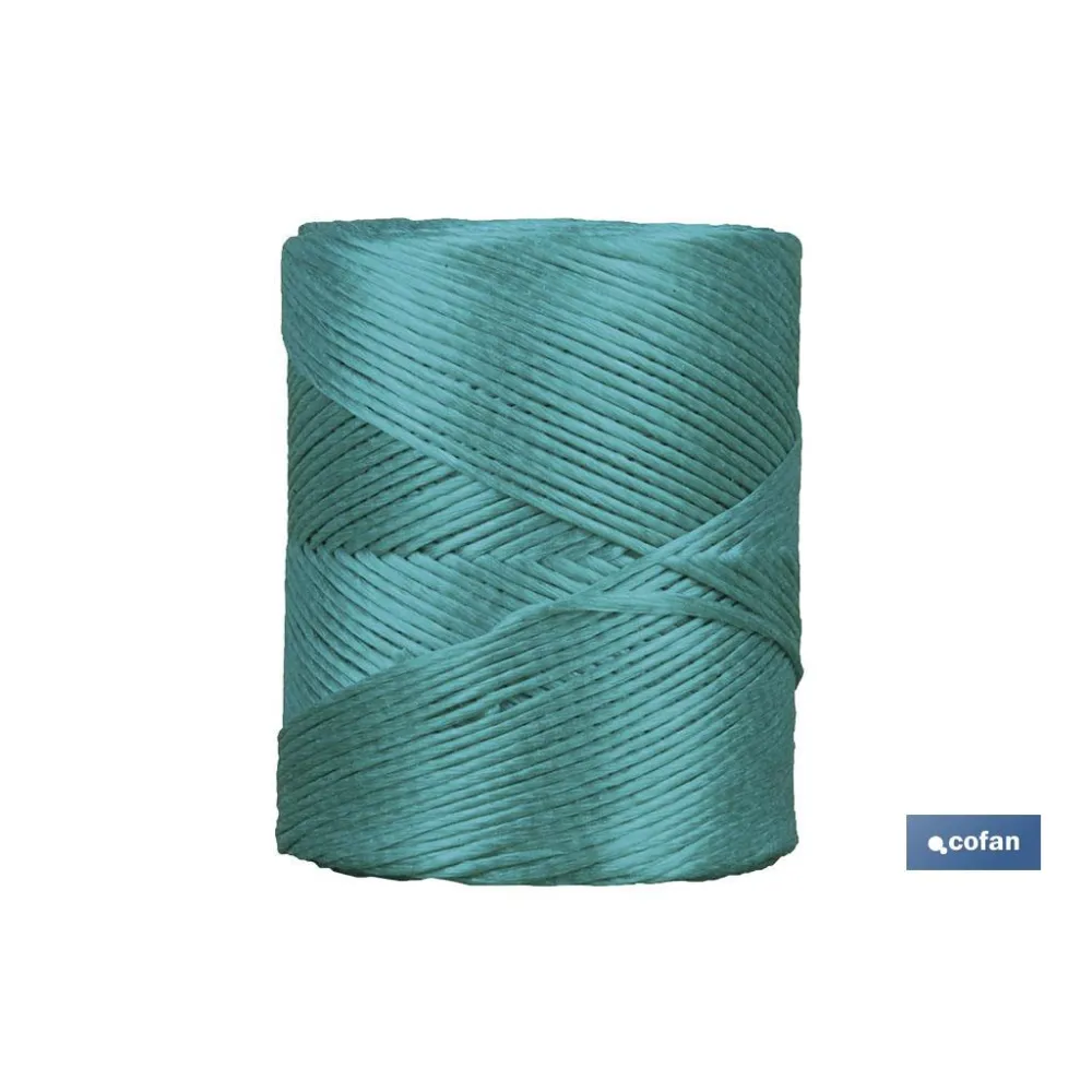 Comprar BOBINA HILO RAFIA/ 600 750 GRS VERD Cofan | almacendeferreteriacor.es