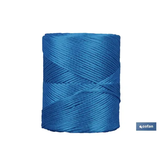 Comprar BOBINA HILO RAFIA/ 600 750 GRS AZUL Cofan | almacendeferreteriacor.es