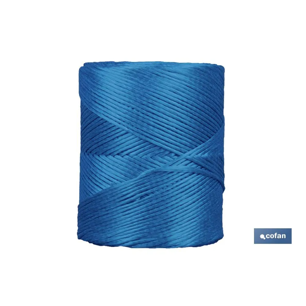 Comprar BOBINA HILO RAFIA/ 600 750 GRS AZUL Cofan | almacendeferreteriacor.es