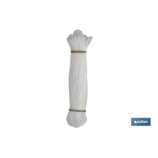 Comprar MADEJA CUERDA PLÁSTICO 5MM 10M AZUL Cofan | almacendeferreteriacor.es