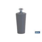 Comprar TOPE PERSIANA 40 MM GRIS CON TORNIL Cofan | almacendeferreteriacor.es