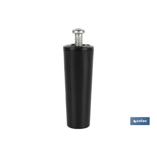 Comprar TOPE PERSIANA 60 MM NEGRO CON TORNI Cofan | almacendeferreteriacor.es