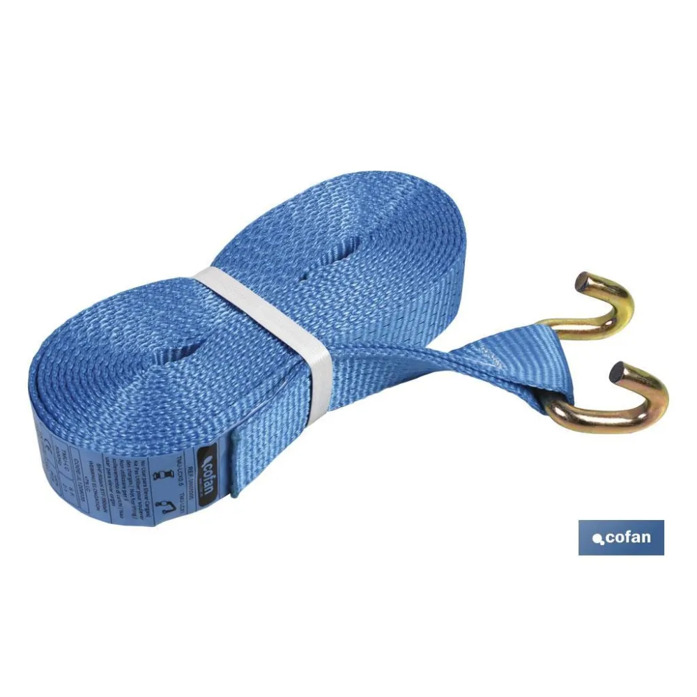 Comprar CINTA 7,5 MTS + GANCHO ABIERTO 5000 Cofan | almacendeferreteriacor.es