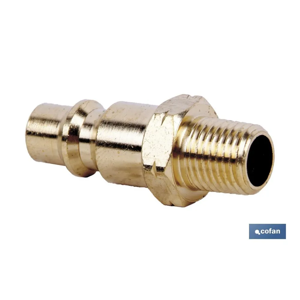 Comprar CONECTOR AIRE MACHO 3/8 GRAN CAUDAL Cofan | almacendeferreteriacor.es