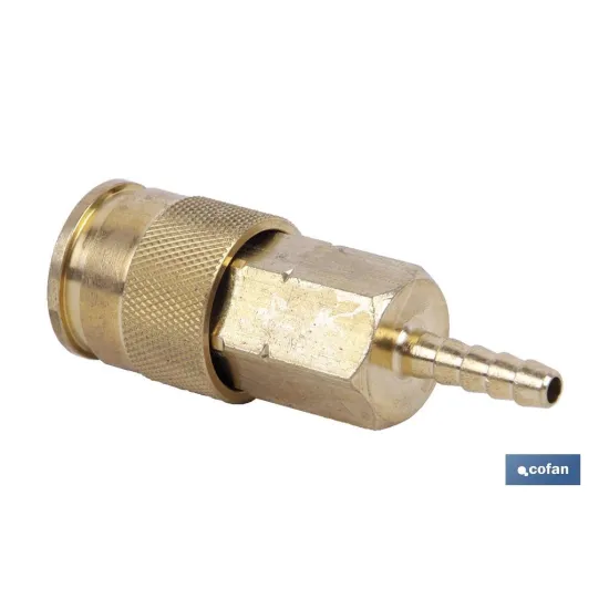Comprar ENCHUFE RAPIDO ESPIGA TUBO 8 MM GRA Cofan | almacendeferreteriacor.es