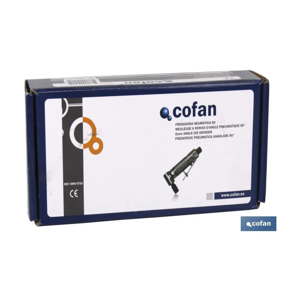 Comprar FRESADORA NEUMÁTICA 90º  6mm (PACK: Cofan | almacendeferreteriacor.es