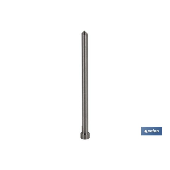 PUNZÓN TALADRO ELECTROMAGNÉTICO 6,35ø L77mm