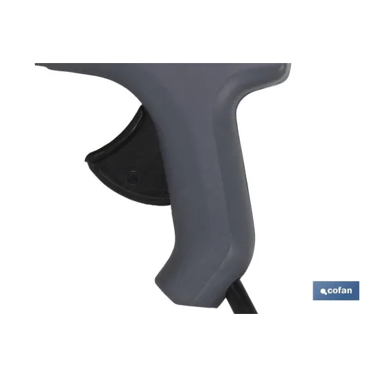 Comprar PISTOLA COLA TERMOFUSIBLE Ø12mm 60W Cofan | almacendeferreteriacor.es