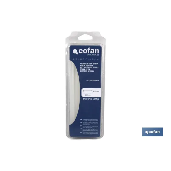 Comprar BLISTER COLA TERMOFUSIBLE Ø12/200MM Cofan | almacendeferreteriacor.es
