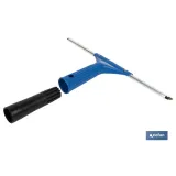 Comprar LIMPIACRISTALES  METAL Y ABS  27 CM Cofan | almacendeferreteriacor.es