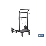 Comprar CARRO PORTABIDONES 205 L (PACK: 1 U Cofan | almacendeferreteriacor.es