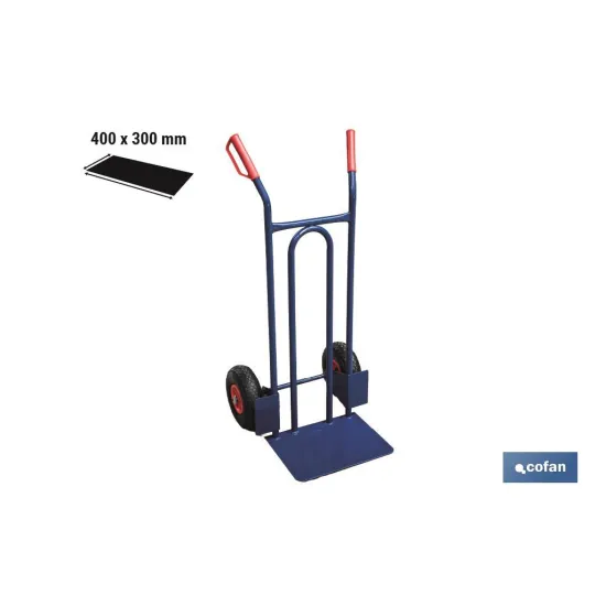 Comprar CARRETILLA DE ALMACÉN CON PALA FIJA Cofan | almacendeferreteriacor.es
