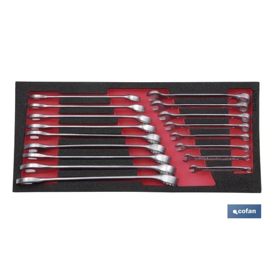 Comprar MÓDULO (1/3 CAJON) LLAVES COMBINADA Cofan | almacendeferreteriacor.es