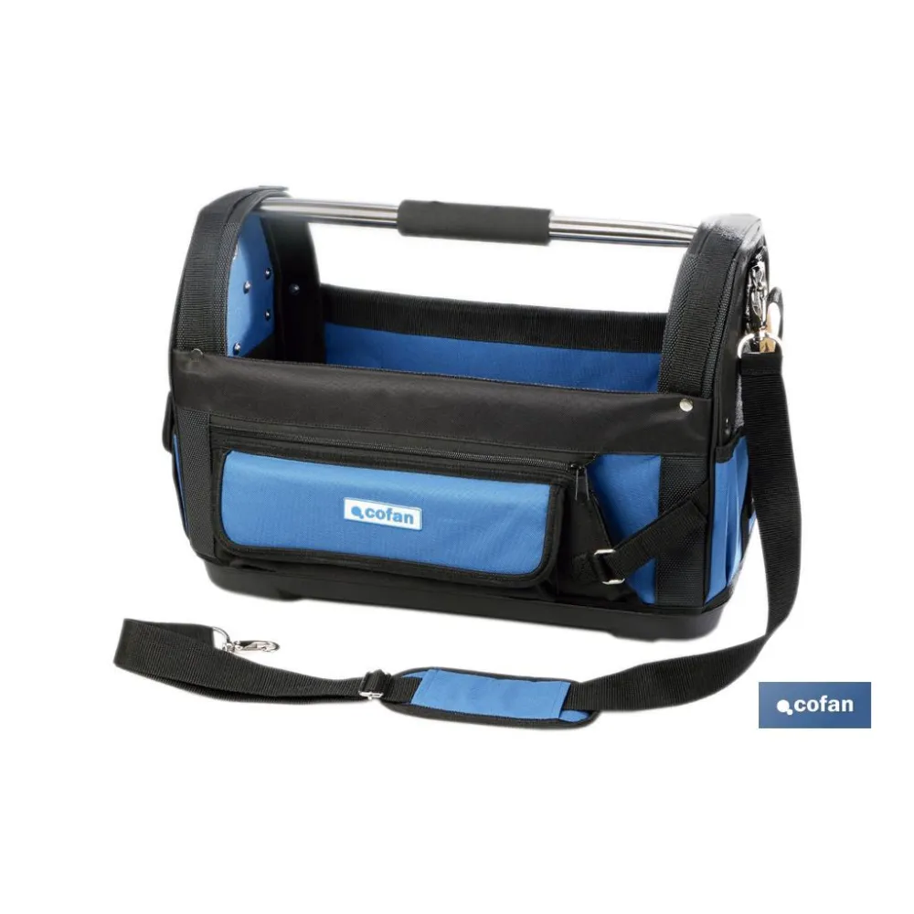 Comprar BOLSA PORTAHERRAMIENTAS ABIERTA 49  Cofan | almacendeferreteriacor.es