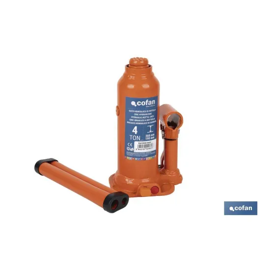 Comprar GATO HIDRÁULICO BOTELLA 12 TON (PAC Cofan | almacendeferreteriacor.es
