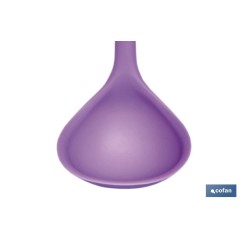 CAZO SOPA SILICONA MODELO VERGINI MORADA 28 X 8.5 CM
