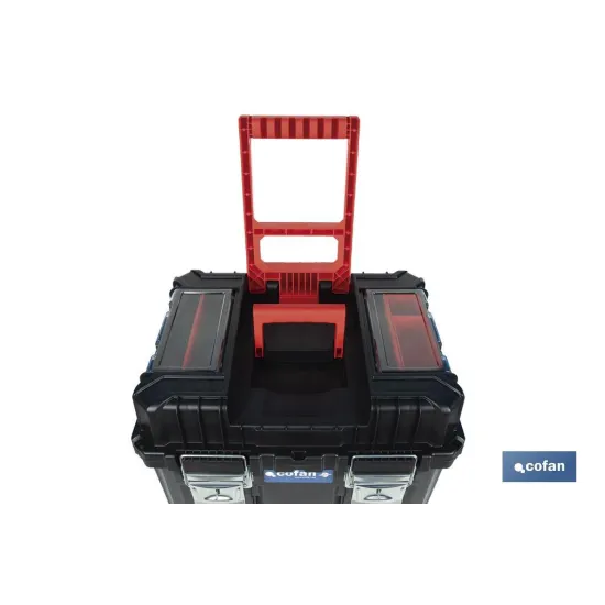 Comprar CAJA DE HERRAMIENTAS COMPACT CON DO Cofan | almacendeferreteriacor.es