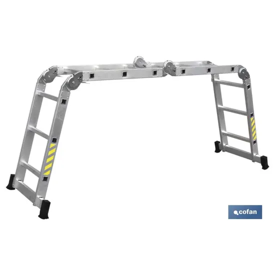 Comprar ESCALERA MULTIUSOS ALUMINIO 4 x 3 P Cofan | almacendeferreteriacor.es