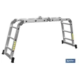Comprar ESCALERA MULTIUSOS ALUMINIO 4 x 3 P Cofan | almacendeferreteriacor.es