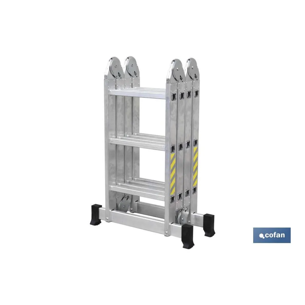Comprar ESCALERA MULTIUSOS ALUMINIO 4 x 3 P Cofan | almacendeferreteriacor.es