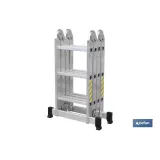 Comprar ESCALERA MULTIUSOS ALUMINIO 4 x 3 P Cofan | almacendeferreteriacor.es