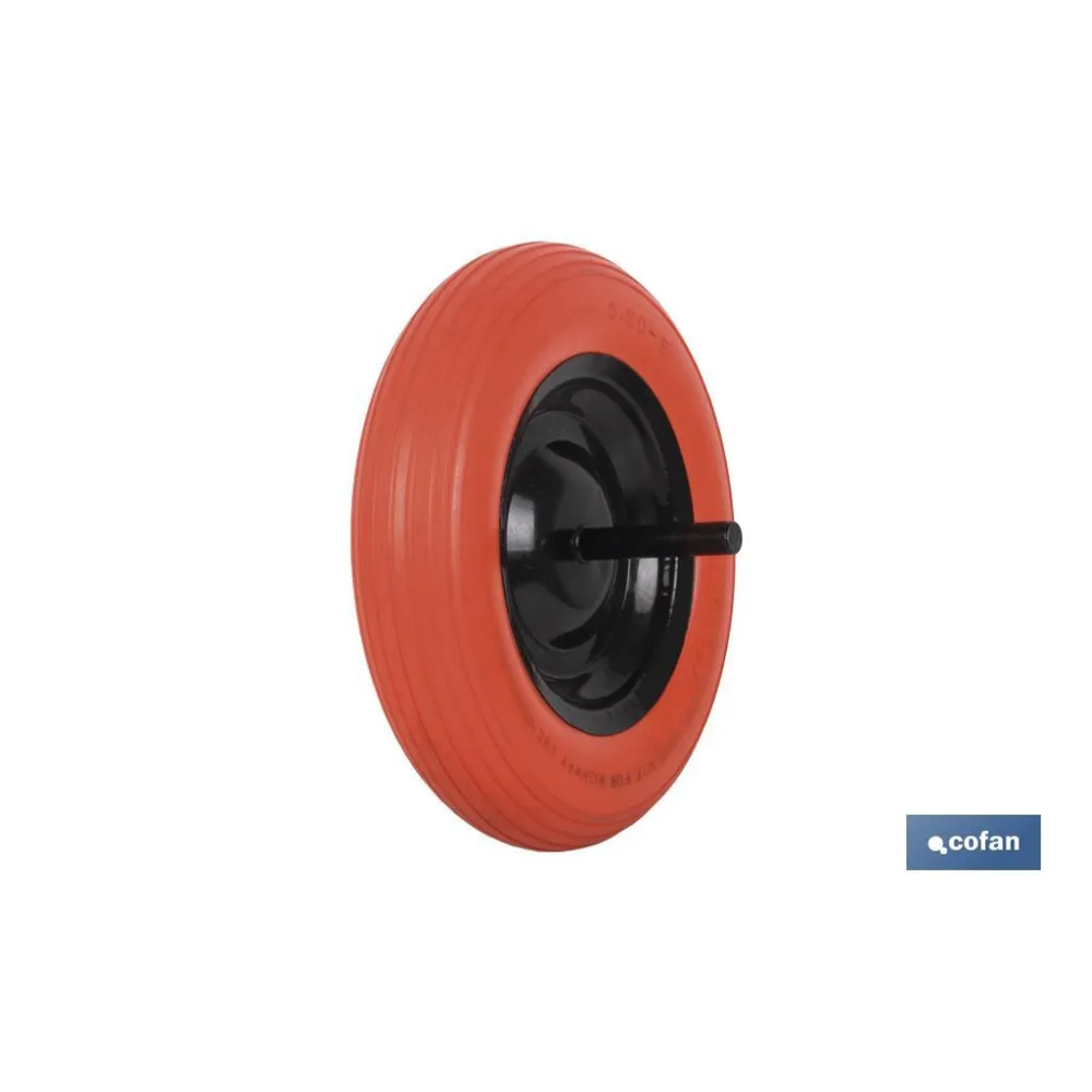 Comprar RUEDA CARRETILLA OBRA IMPINCHABLE C Cofan | almacendeferreteriacor.es