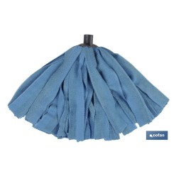 FREGONA TIRAS MICROFIBRA AZUL 155GR