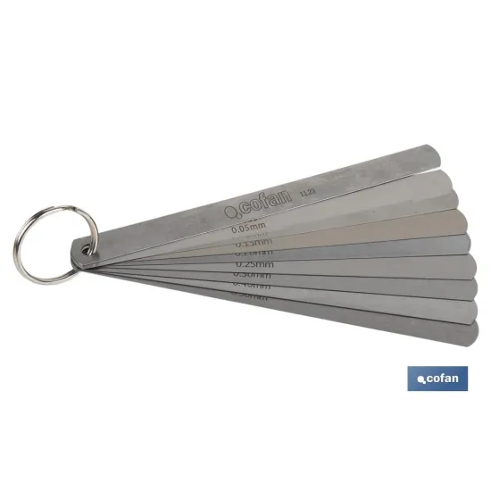 Comprar GALGAS DE ESPESORES 8 HOJAS (0.002- Cofan | almacendeferreteriacor.es