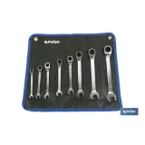 Comprar SET 8 LLAVES DE CARRACA MIXTA (PACK Cofan | almacendeferreteriacor.es