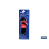Comprar SET 13 LLAVES ALLEN DE BOLA (PULGAD Cofan | almacendeferreteriacor.es