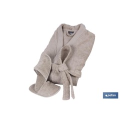 ALBORNOZ  BEIGE GR.500/M2 MODELO ABISINIA TALLA XL