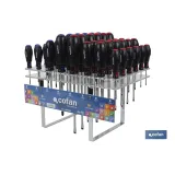 Comprar EXPOSITOR DESTORNILLADORES 48 PCS.  Cofan | almacendeferreteriacor.es