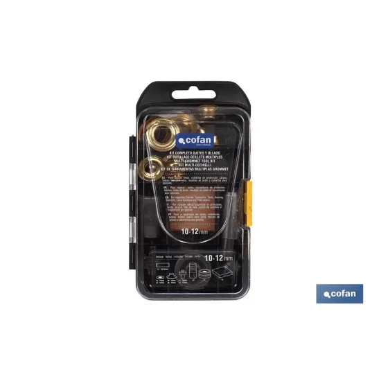 Comprar KIT COMPLETO OJETES Y OLLAOS EN 10  Cofan | almacendeferreteriacor.es