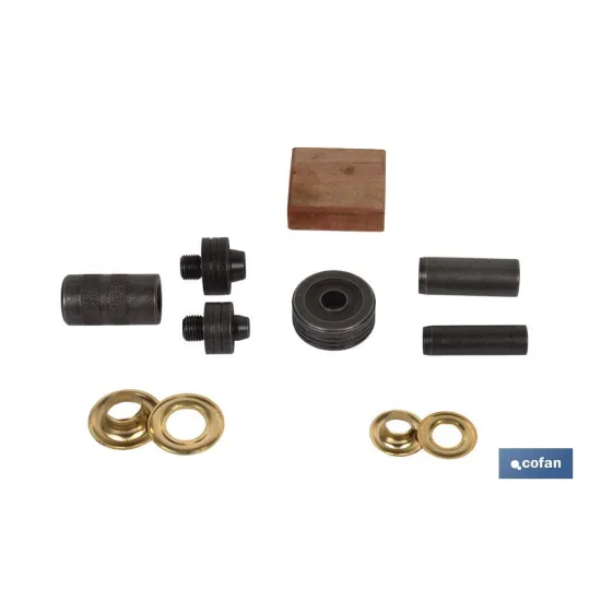 Comprar KIT COMPLETO OJETES Y OLLAOS EN 10  Cofan | almacendeferreteriacor.es